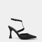 MIM Tacón Cerrado DANIELLE NEGRO SATIN