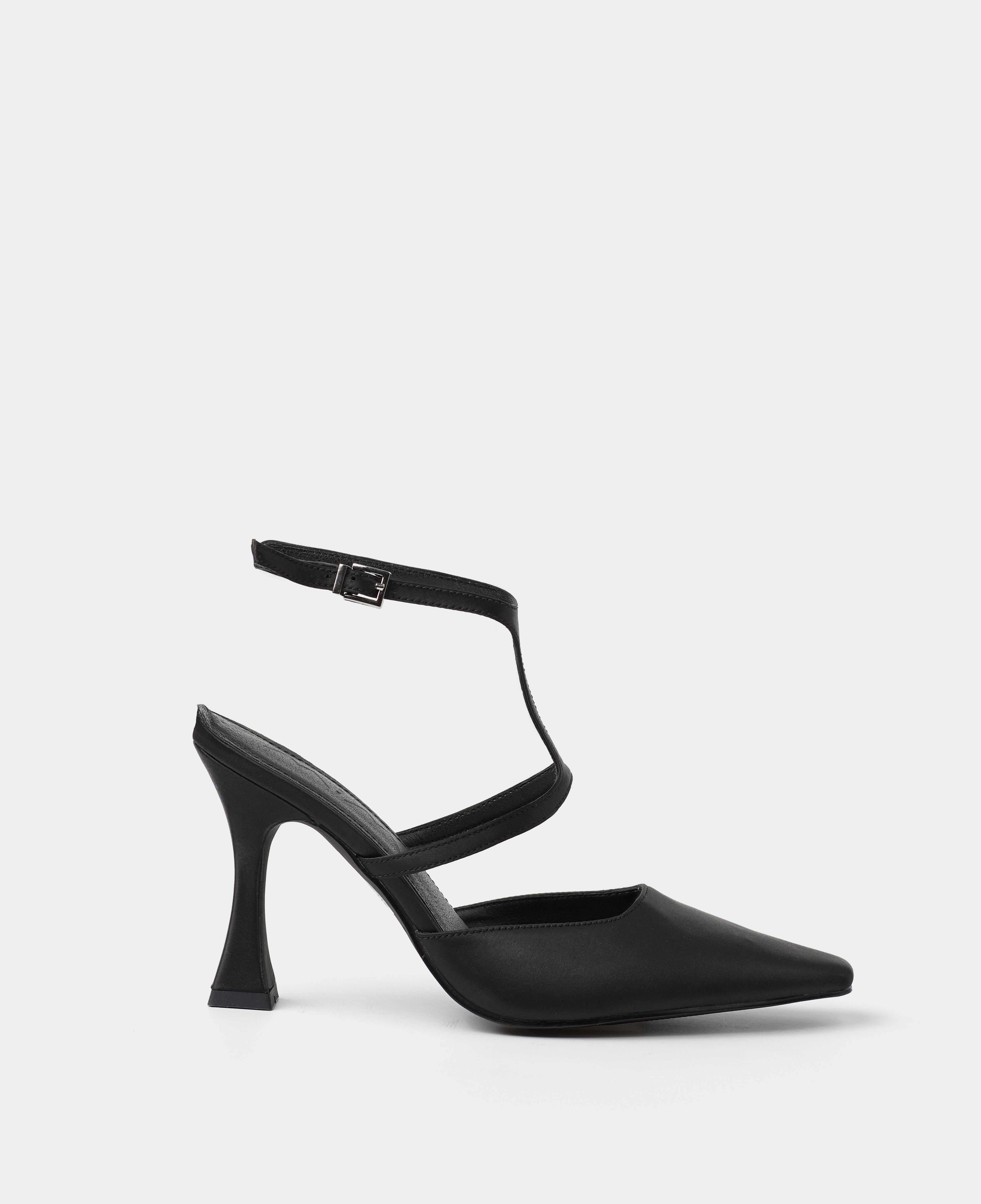 MIM Tacón Cerrado DANIELLE NEGRO SATIN