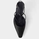 MIM Tacón Cerrado DANIELLE NEGRO SATIN