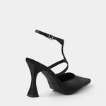 MIM Tacón Cerrado DANIELLE NEGRO SATIN