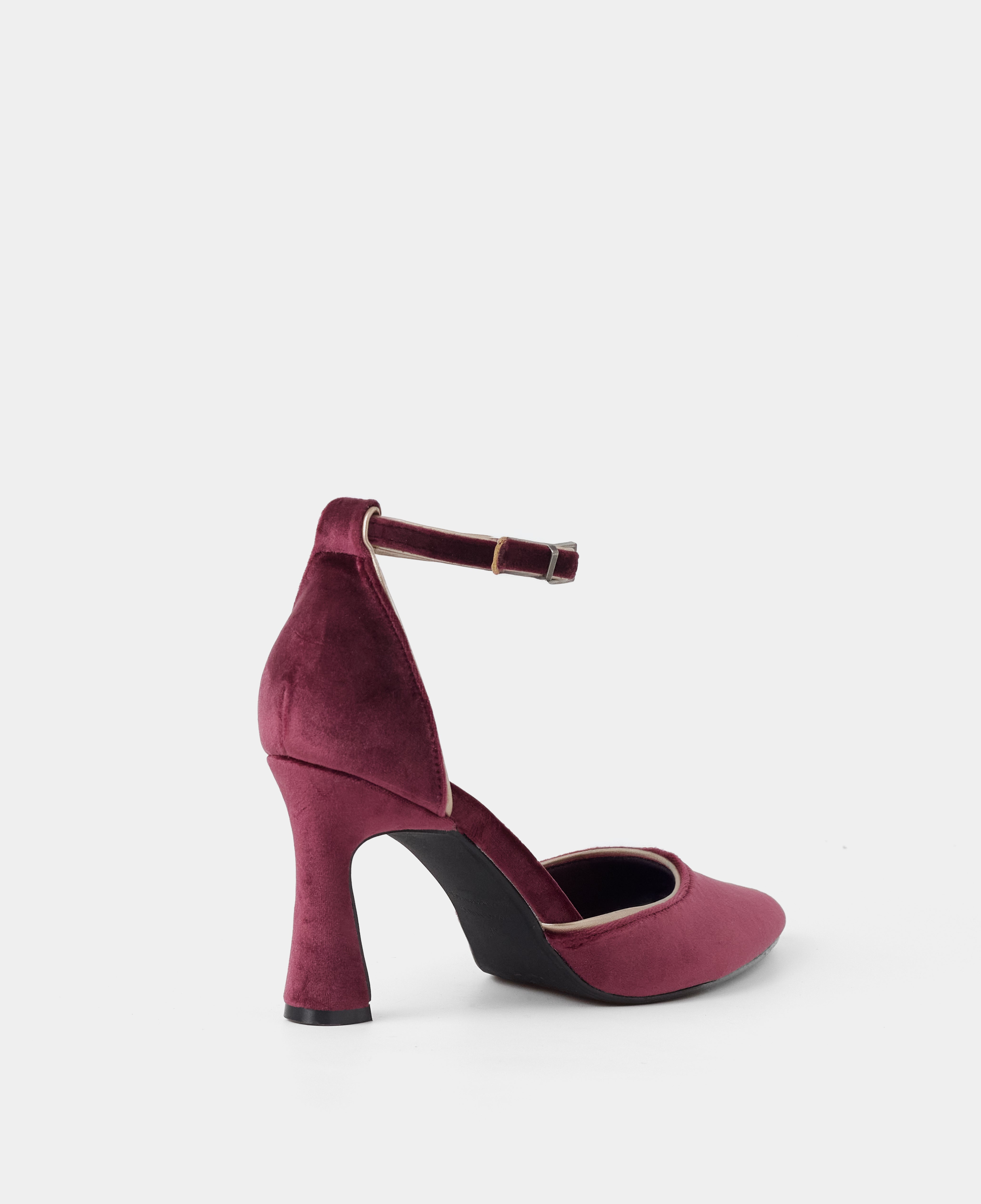 MIM Tacón Cerrado ELO BURDEOS VELVET