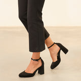 MIM Tacón Cerrado LU NEGRO SUEDE