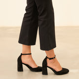 MIM Tacón Cerrado LU NEGRO SUEDE