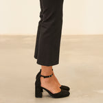 MIM Tacón Cerrado LU NEGRO SUEDE