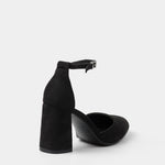 MIM Tacón Cerrado LU NEGRO SUEDE
