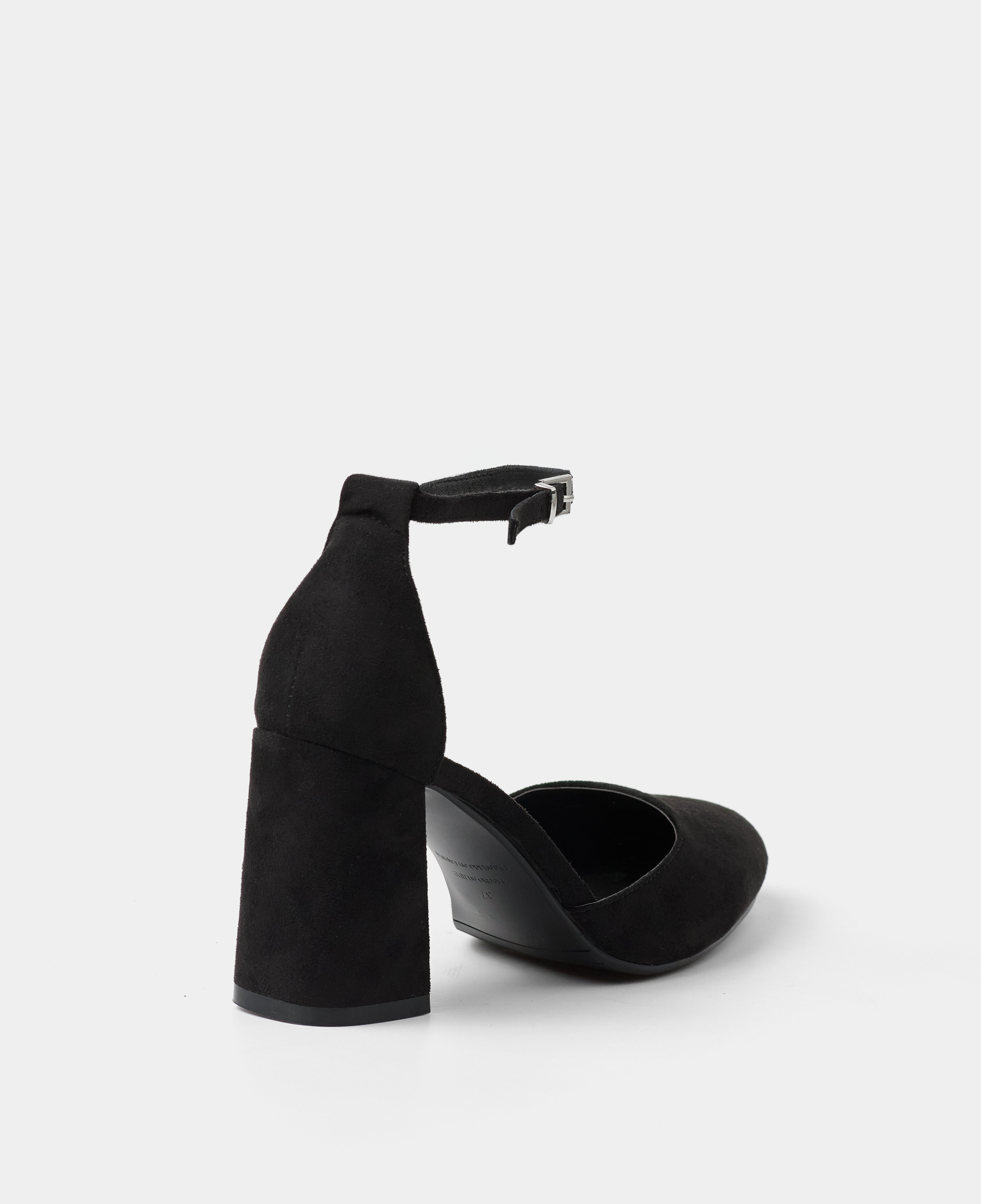 MIM Tacón Cerrado LU NEGRO SUEDE