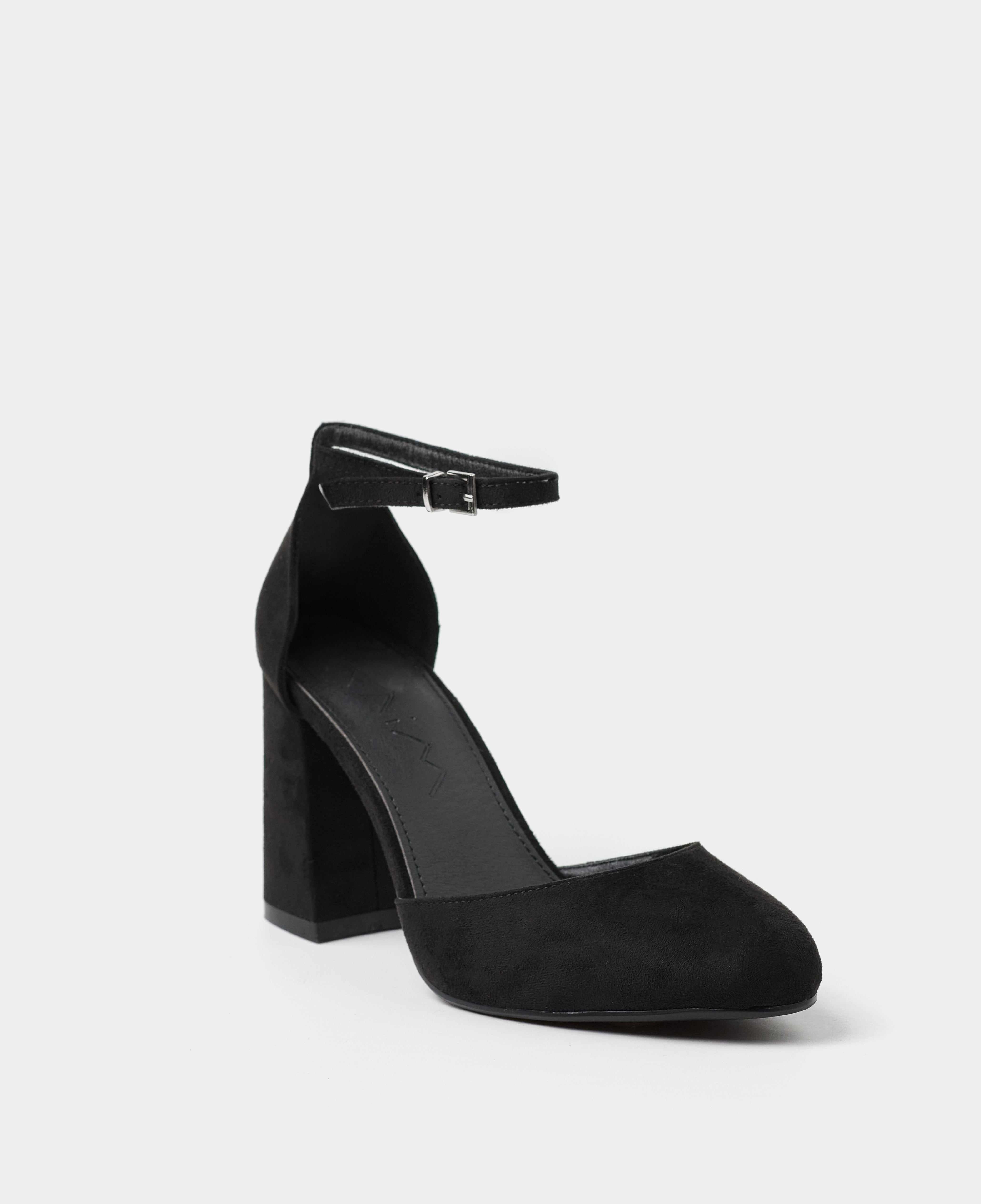 MIM Tacón Cerrado LU NEGRO SUEDE