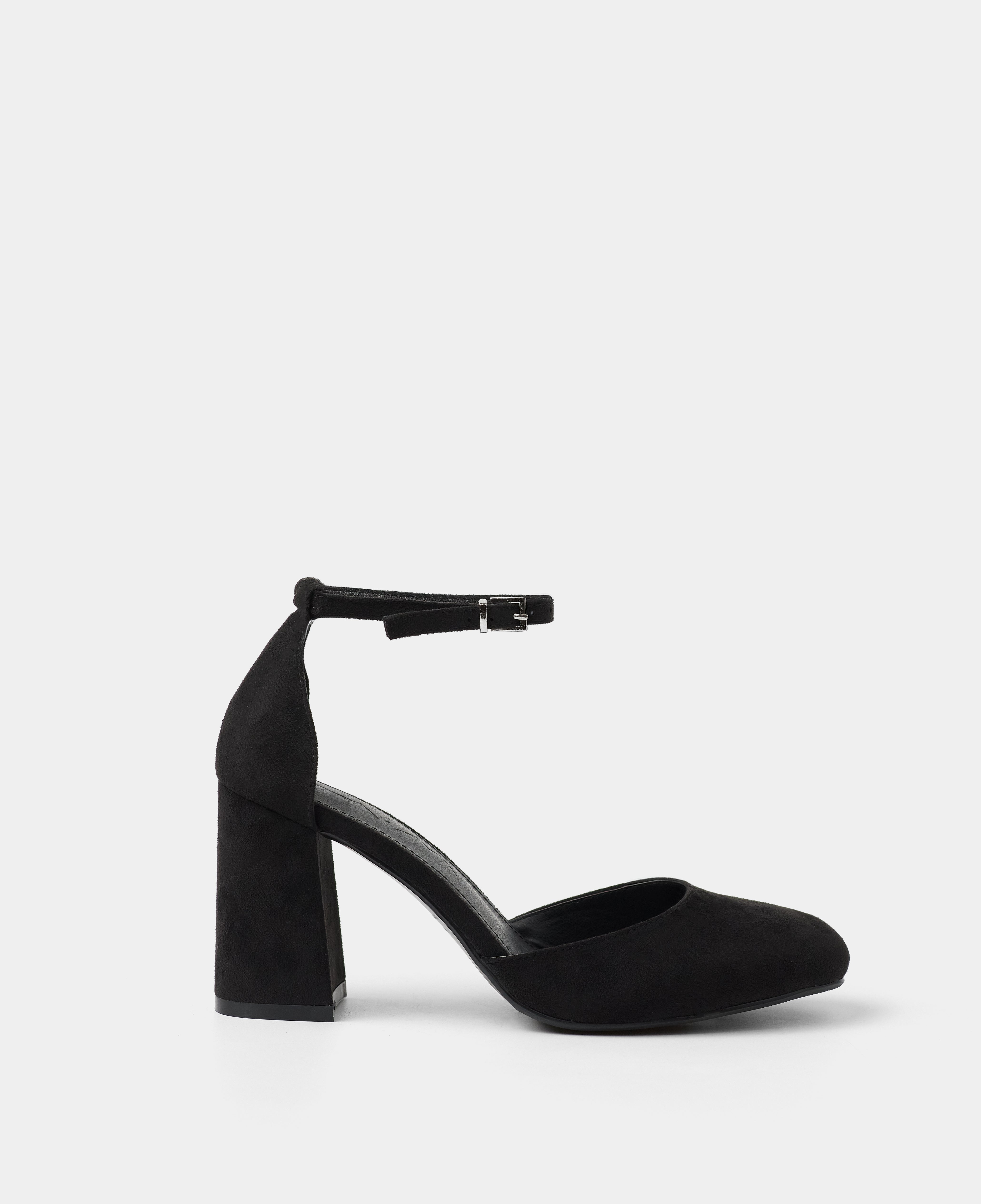MIM Tacón Cerrado LU NEGRO SUEDE