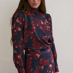 MIM Top BLUSA VIVI AZUL MARINO