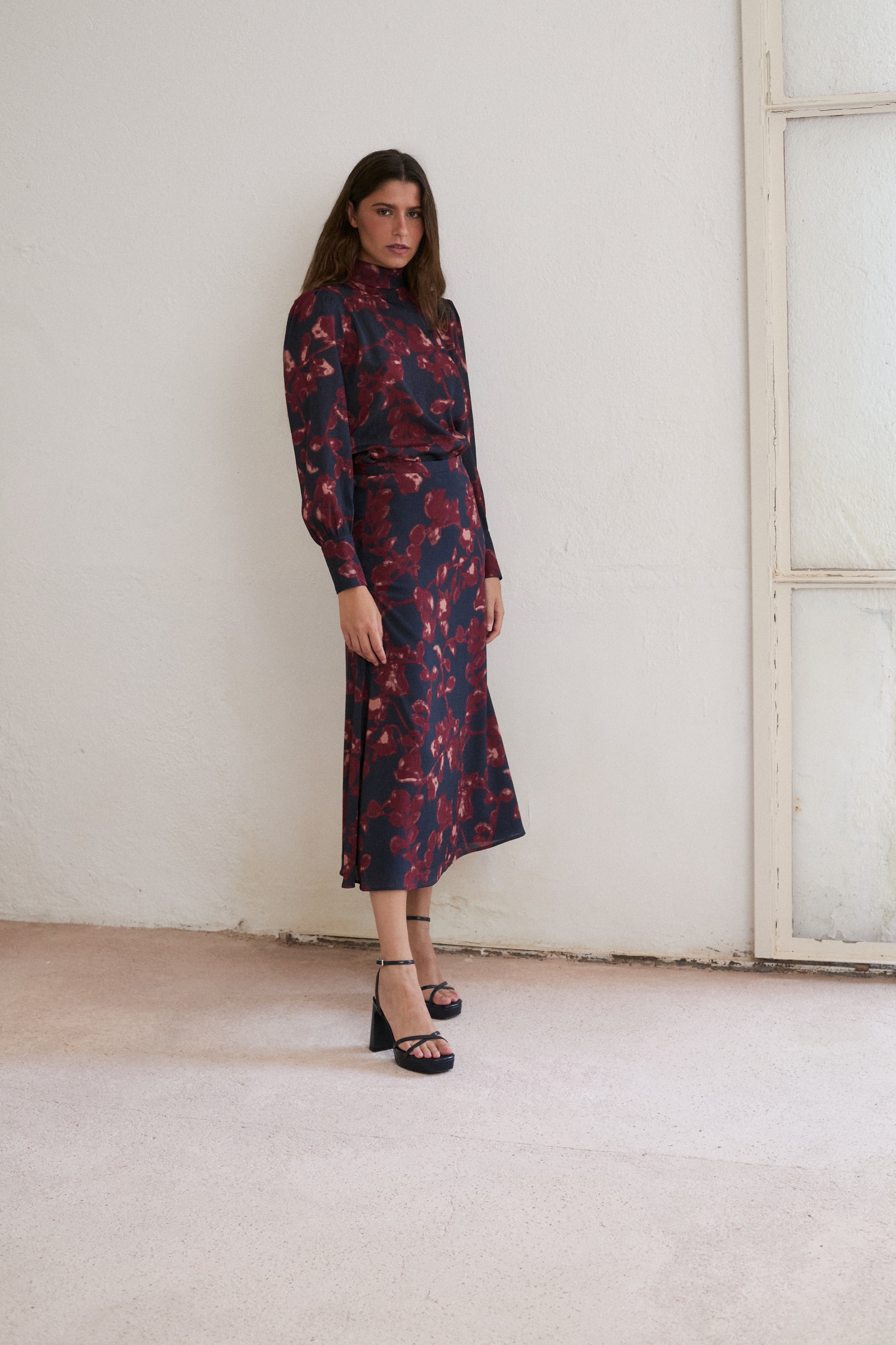 MIM Top BLUSA VIVI AZUL MARINO