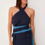 MIM Top TOP MEG AZUL MARINO