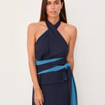 MIM Top TOP MEG AZUL MARINO