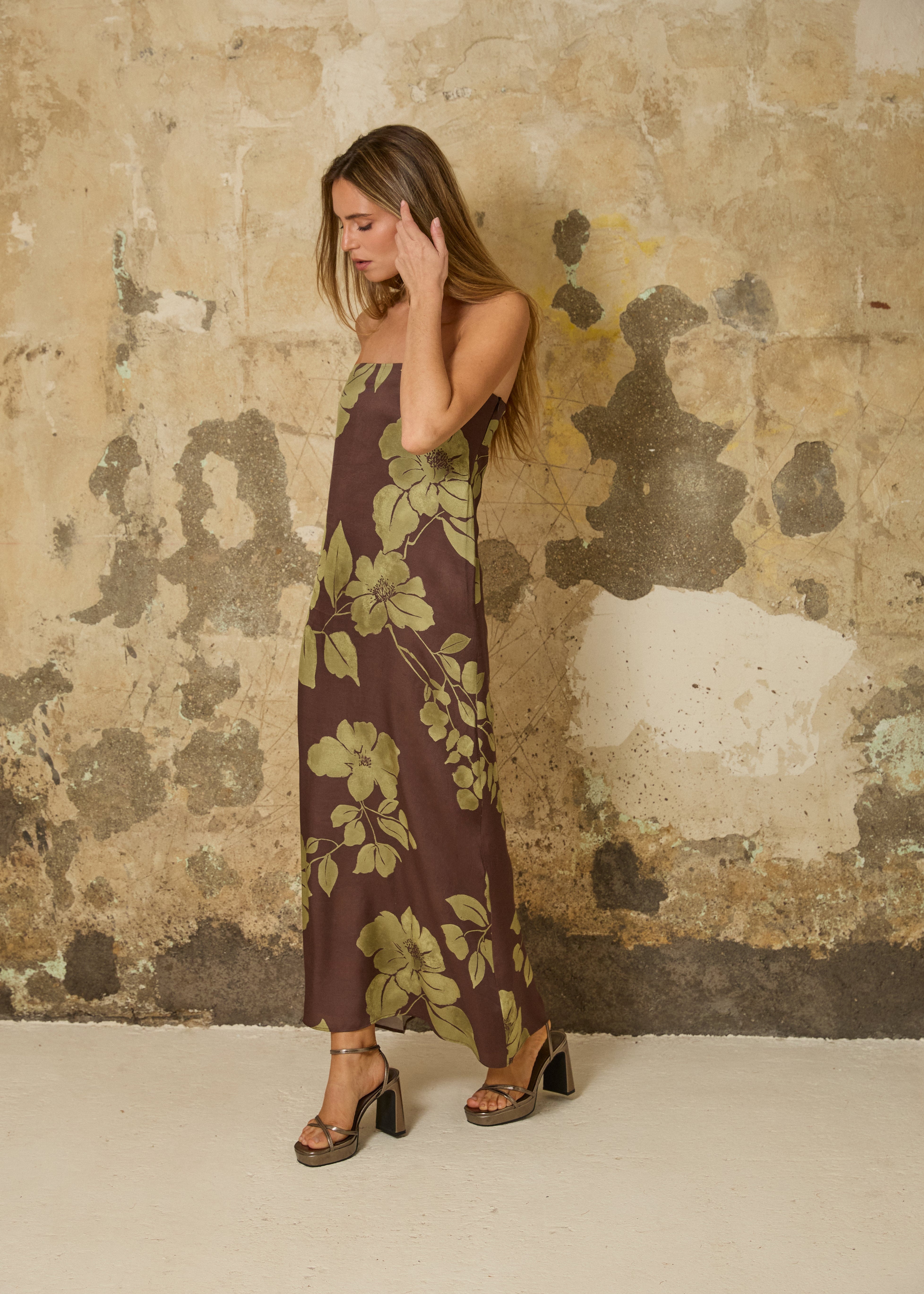 MIM Vestido VESTIDO JOLIE CHOCOLATE