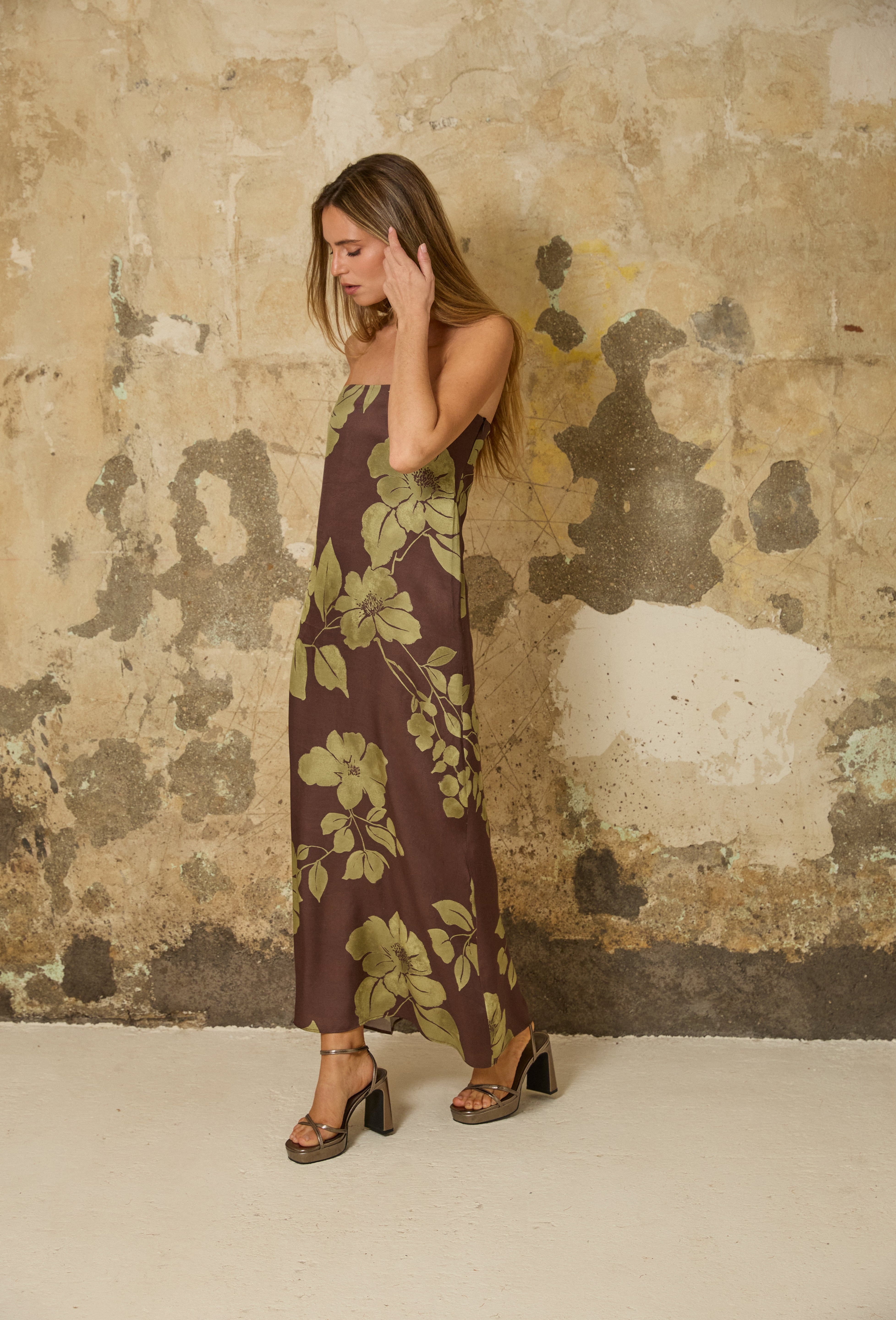 MIM Vestido VESTIDO JOLIE CHOCOLATE