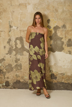 MIM Vestido VESTIDO JOLIE CHOCOLATE