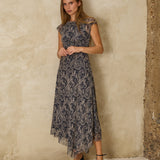 MIM Vestido VESTIDO MANU AZUL MARINO