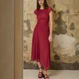 MIM Vestido VESTIDO MANU BURDEOS