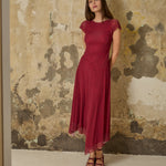 MIM Vestido VESTIDO MANU BURDEOS