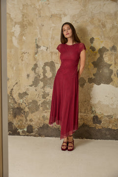 MIM Vestido VESTIDO MANU BURDEOS