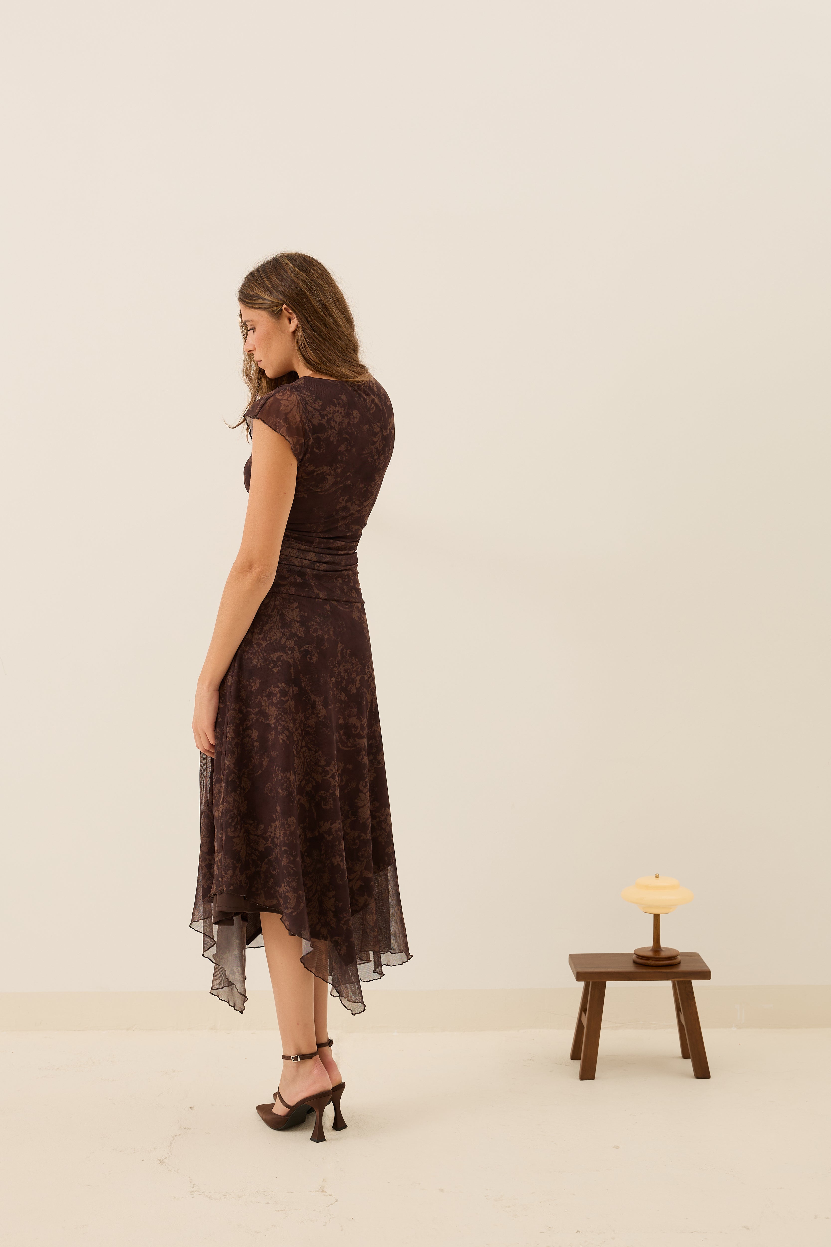 MIM Vestido VESTIDO MANUELA CHOCOLATE