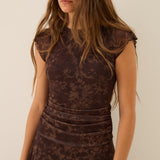 MIM Vestido VESTIDO MANUELA CHOCOLATE