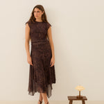 MIM Vestido VESTIDO MANUELA CHOCOLATE