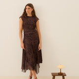 MIM Vestido VESTIDO MANUELA CHOCOLATE