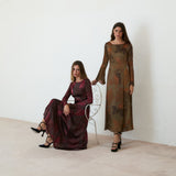 MIM Vestido VESTIDO NOON BURDEOS