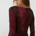 MIM Vestido VESTIDO NOON BURDEOS