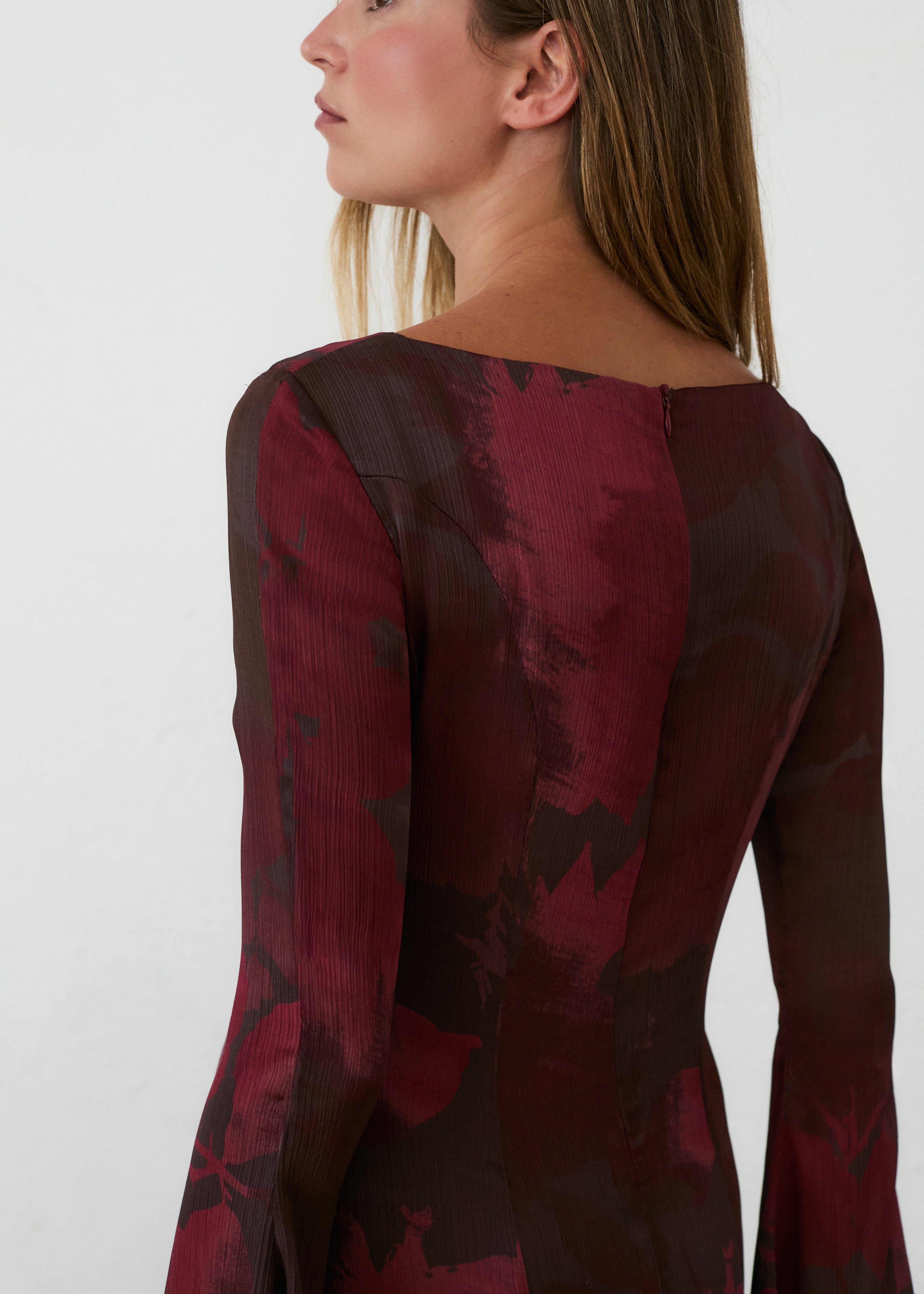 MIM Vestido VESTIDO NOON BURDEOS