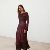 MIM Vestido VESTIDO NOON BURDEOS