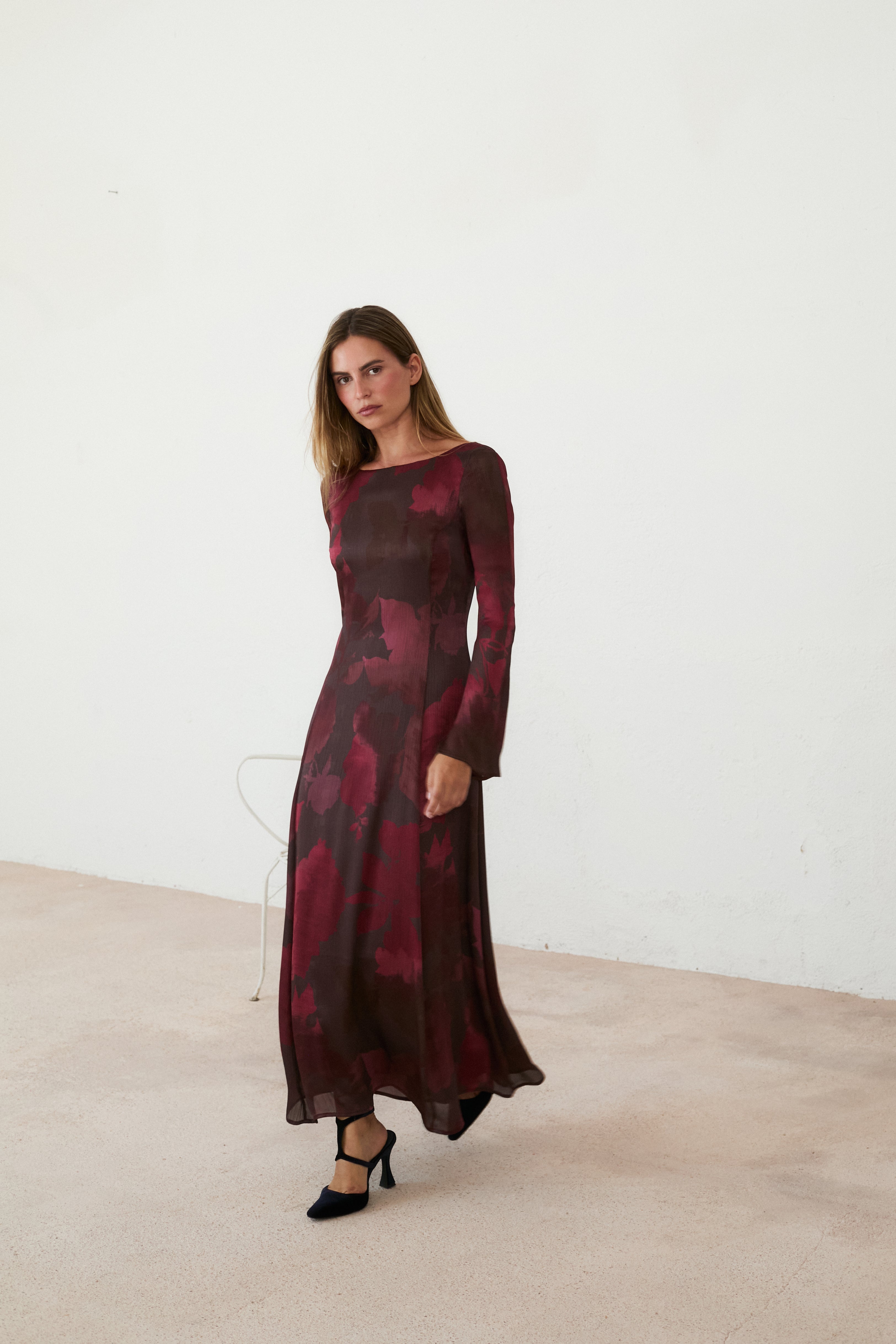 MIM Vestido VESTIDO NOON BURDEOS