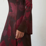 MIM Vestido VESTIDO NOON BURDEOS