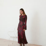 MIM Vestido VESTIDO NOON BURDEOS