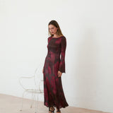 MIM Vestido VESTIDO NOON BURDEOS