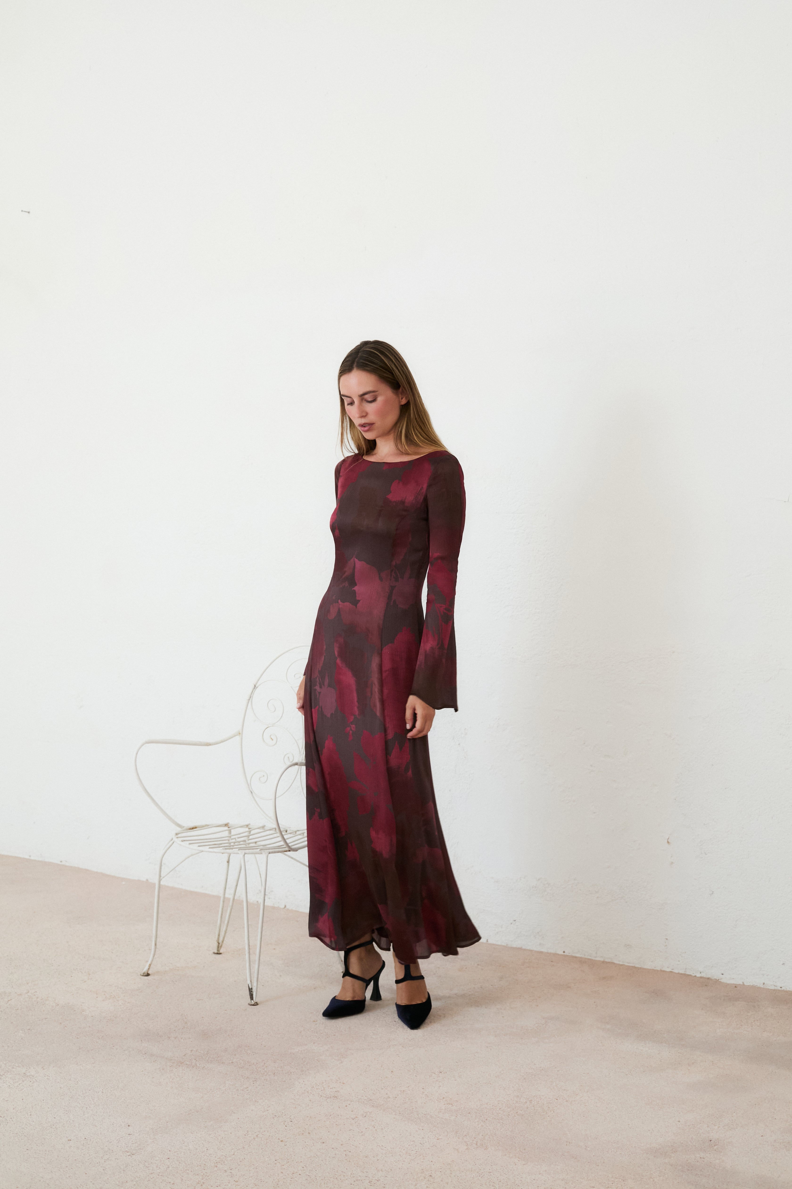 MIM Vestido VESTIDO NOON BURDEOS