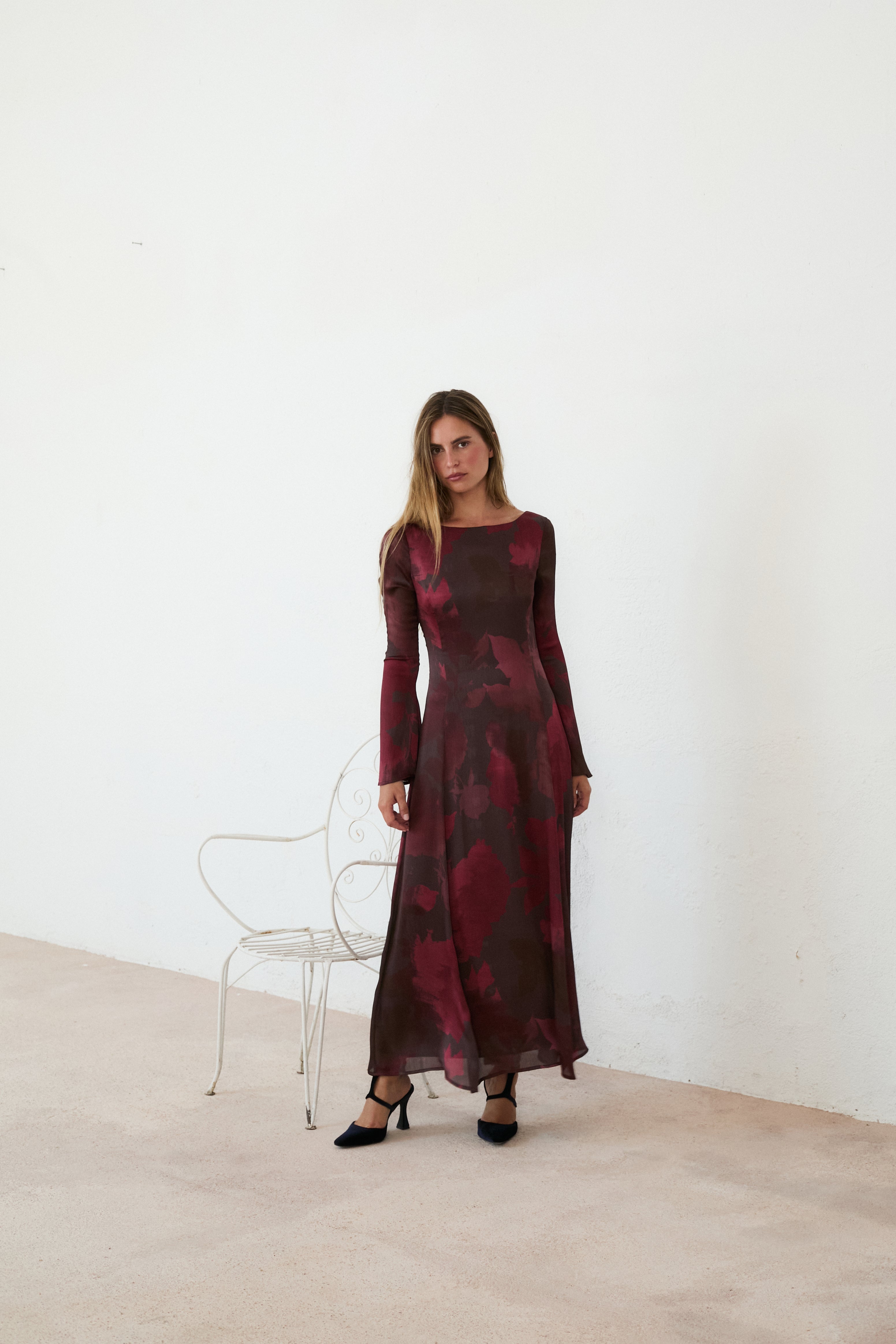 MIM Vestido VESTIDO NOON BURDEOS