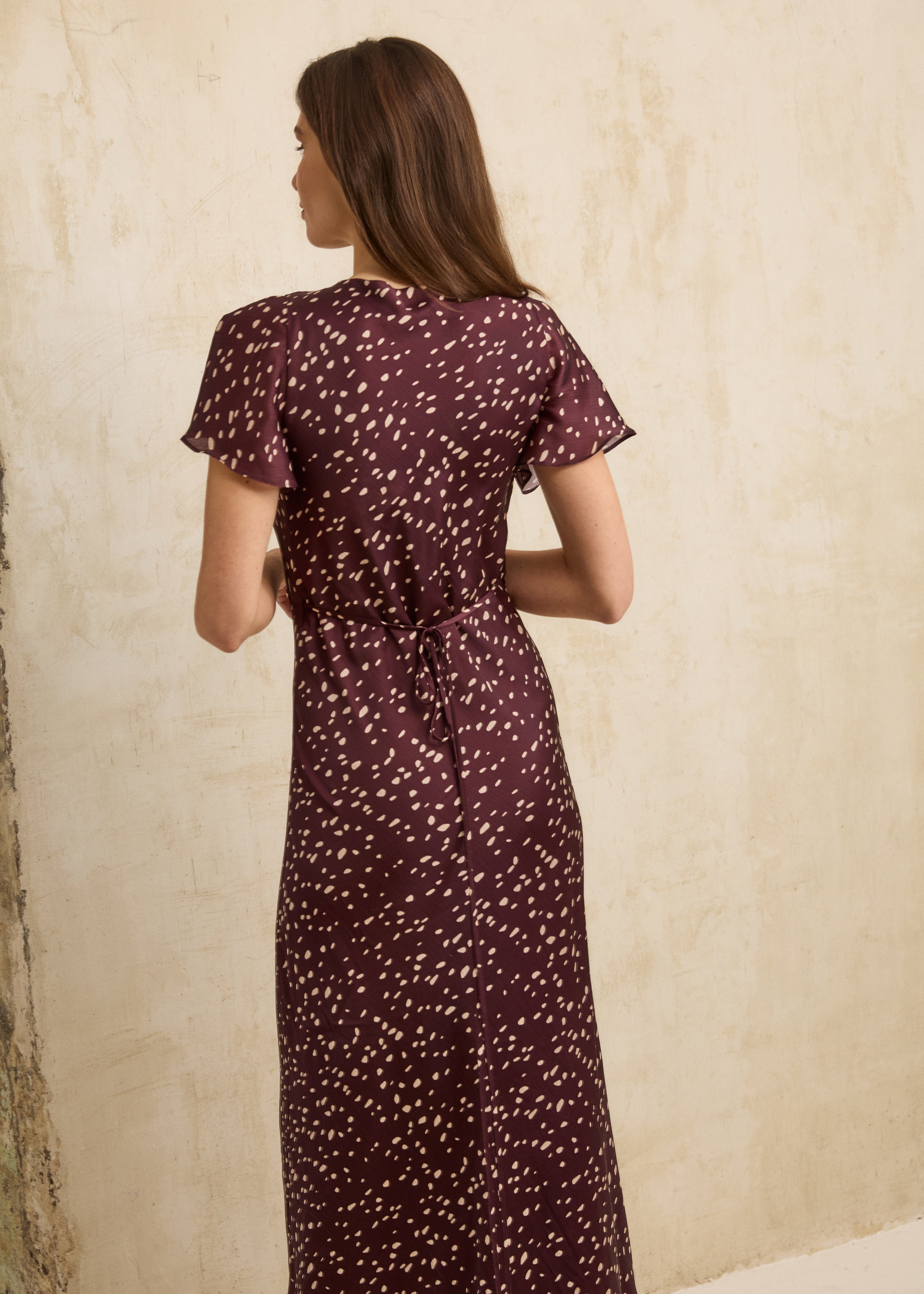 MIM Vestido VESTIDO PALERMO BERENJENA