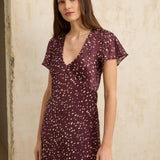 MIM Vestido VESTIDO PALERMO BERENJENA