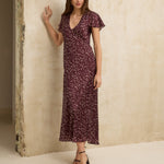 MIM Vestido VESTIDO PALERMO BERENJENA