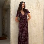 MIM Vestido VESTIDO PALERMO BERENJENA