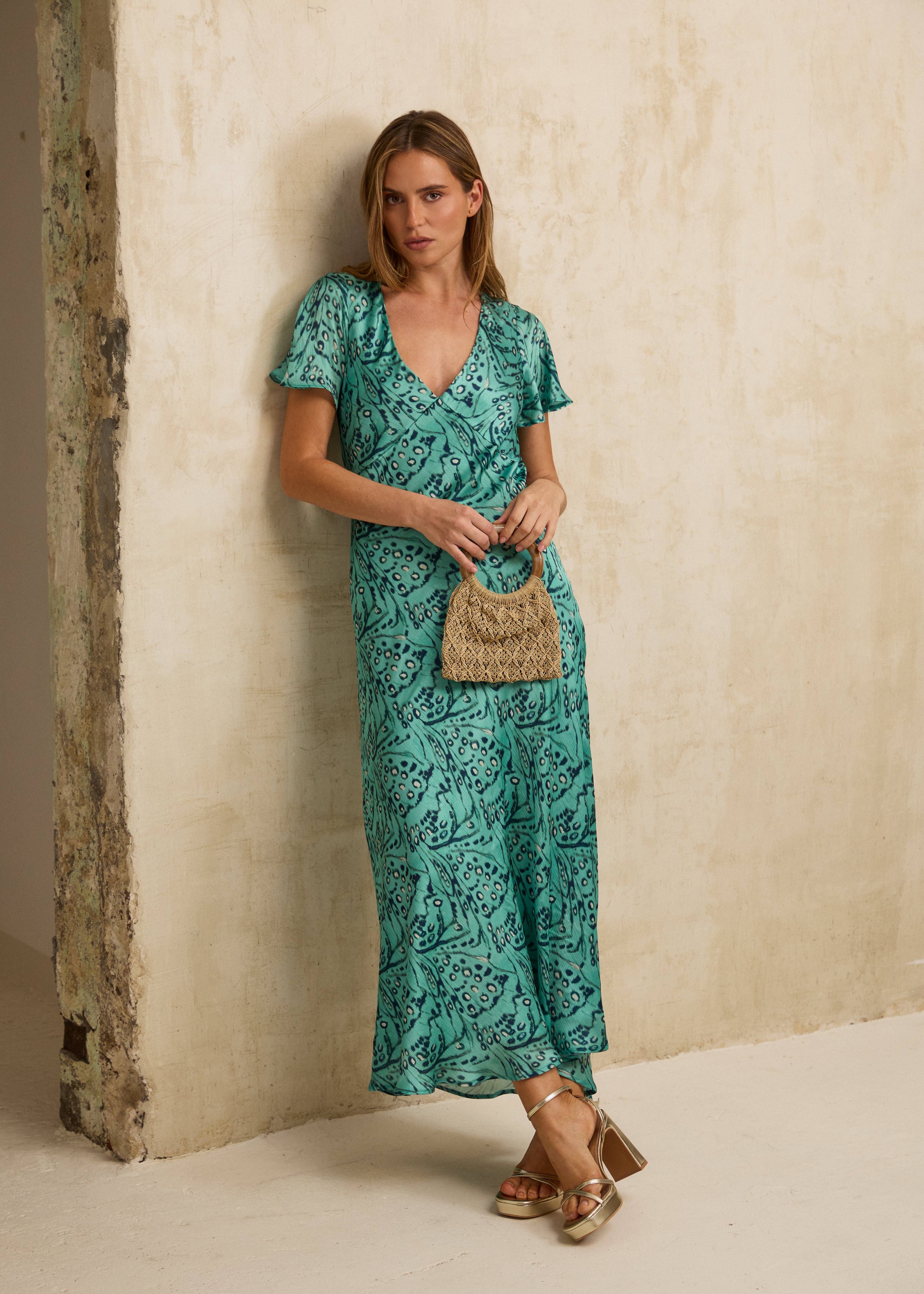 MIM Vestido VESTIDO PALERMO TURQUESA