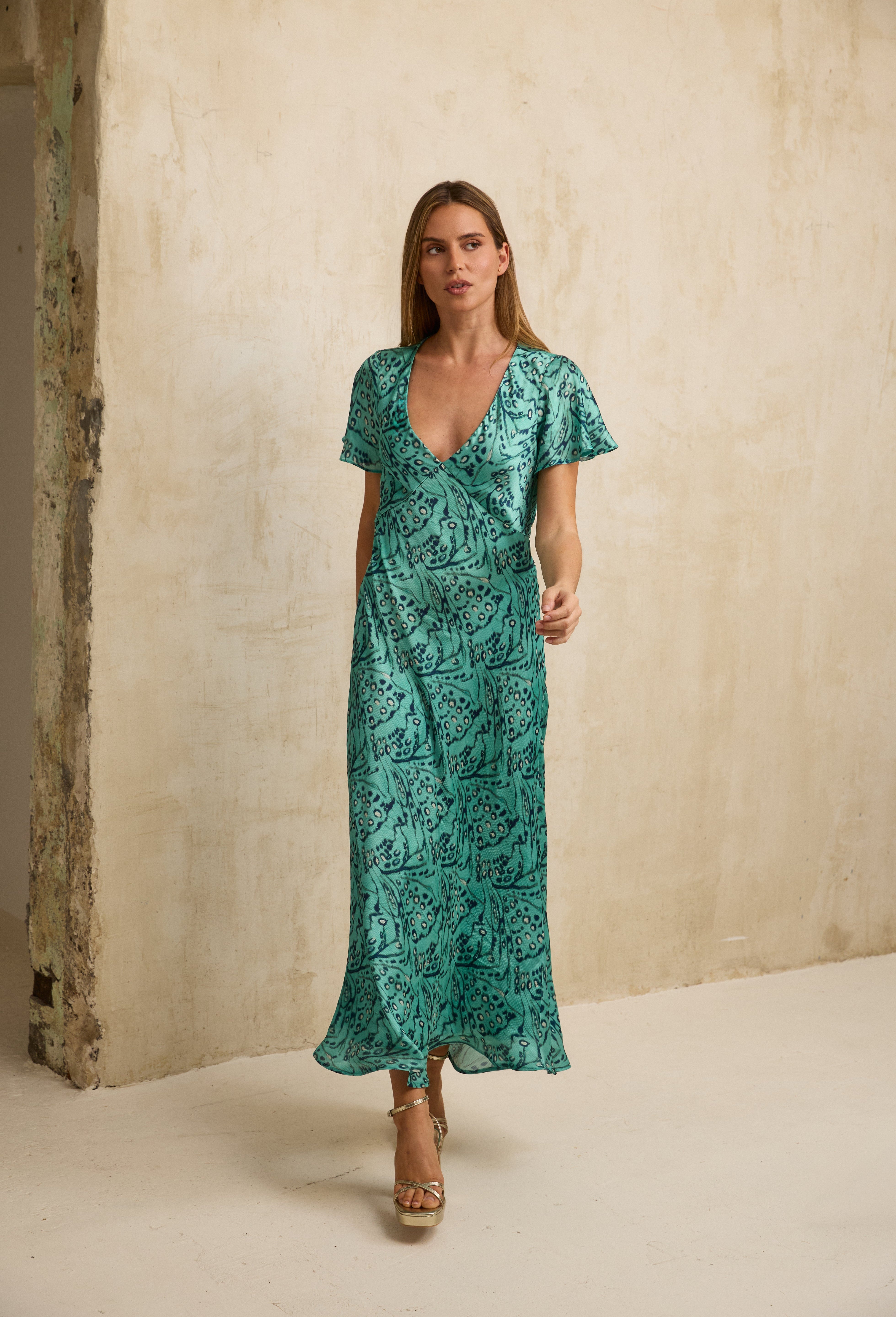 MIM Vestido VESTIDO PALERMO TURQUESA