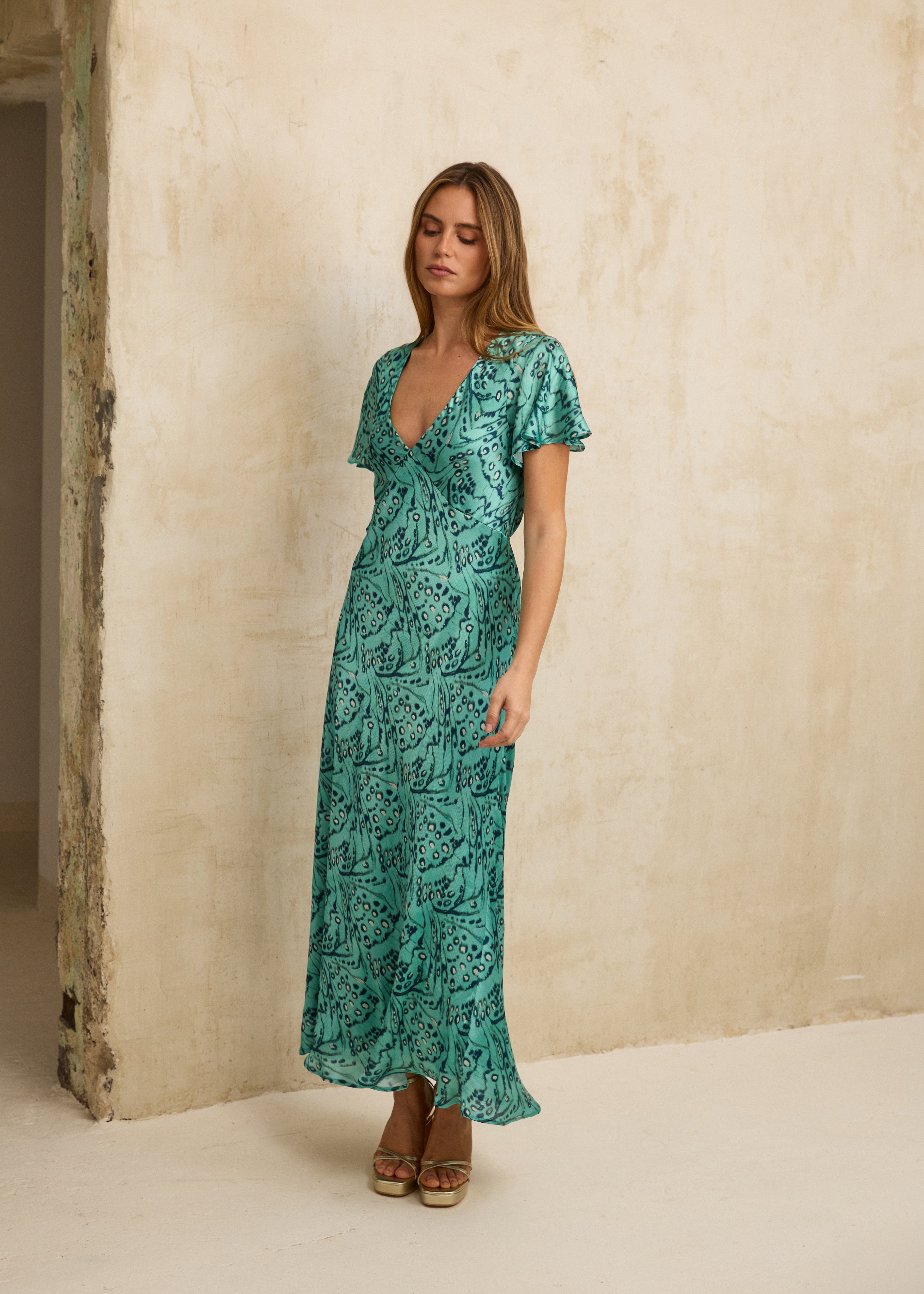 MIM Vestido VESTIDO PALERMO TURQUESA