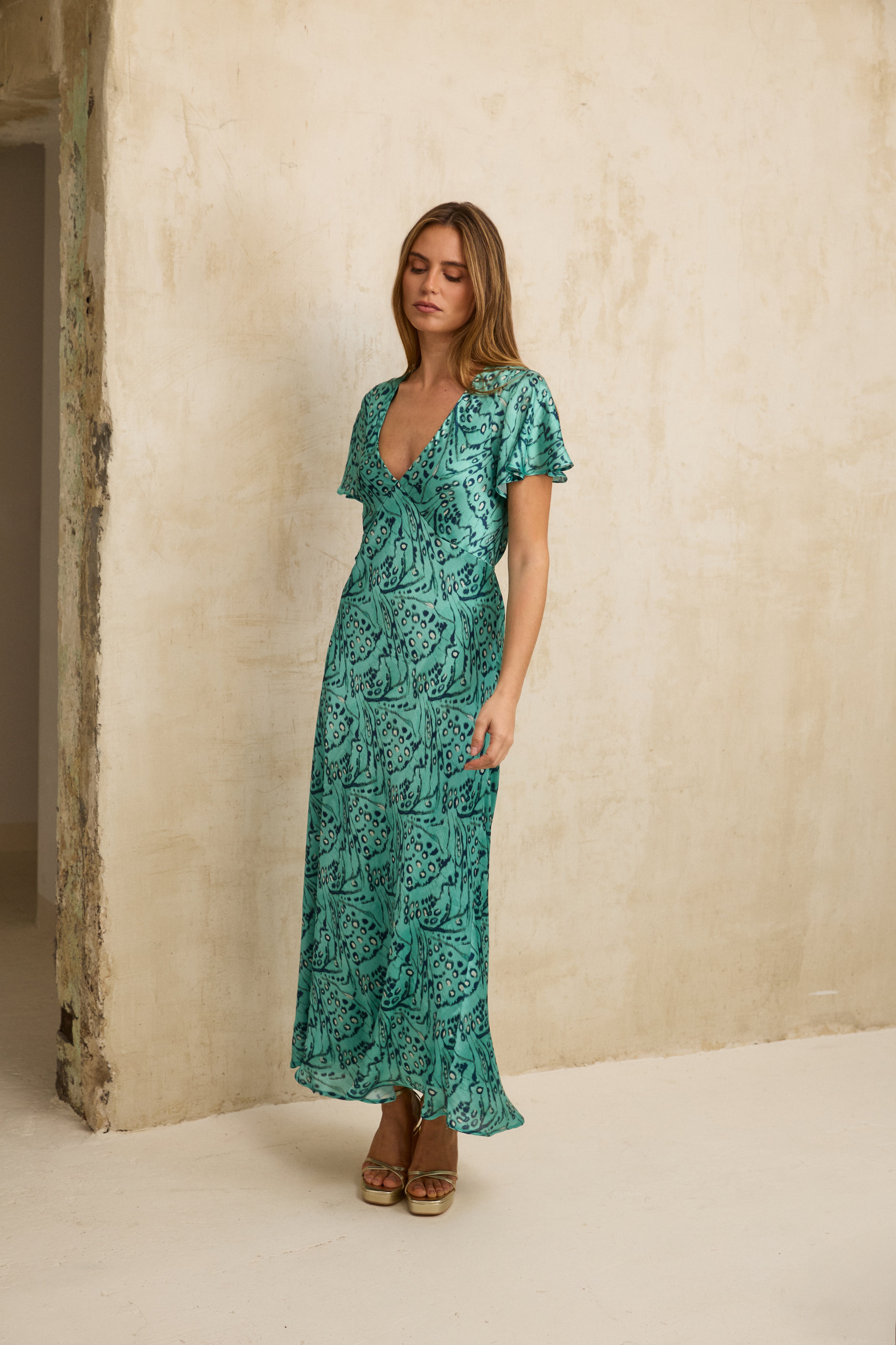 MIM Vestido VESTIDO PALERMO TURQUESA