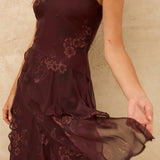 MIM Vestido VESTIDO VERNA BERENJENA