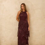 MIM Vestido VESTIDO VERNA BERENJENA