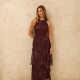 MIM Vestido VESTIDO VERNA BERENJENA