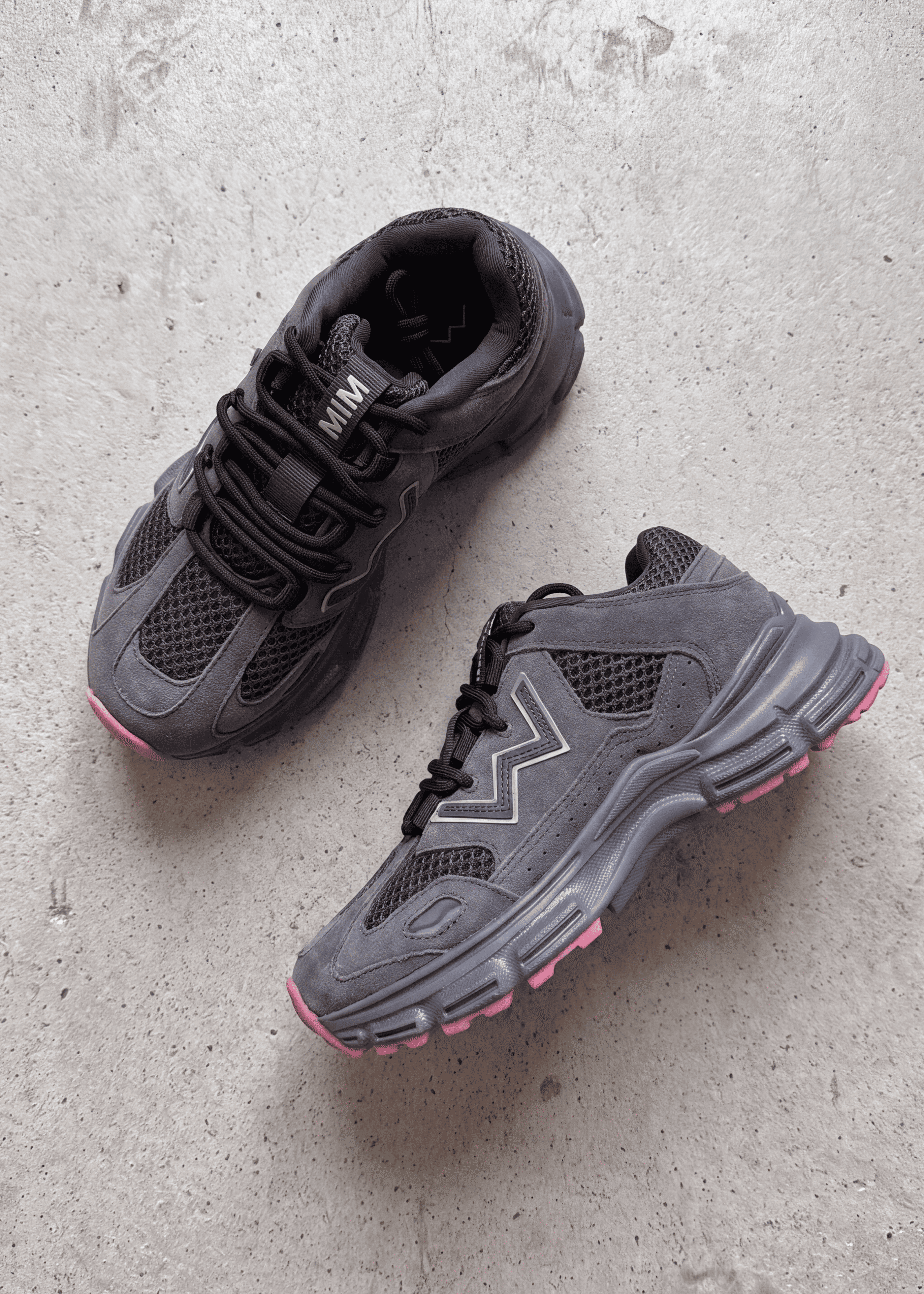 MIM Zapatilla Mesh Negro