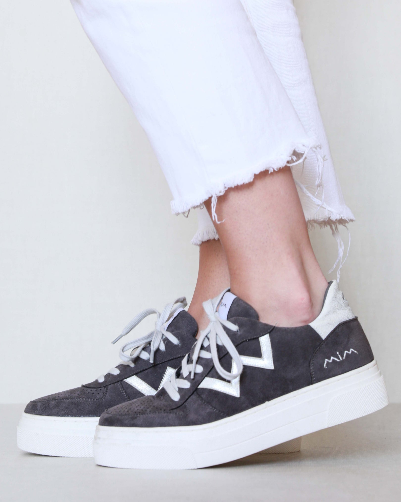 MIM Zapatilla SATURNY SILVER ANTRACITA